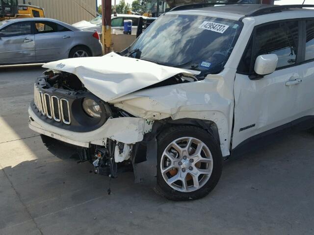 ZACCJABT9FPB91511 - 2015 JEEP RENEGADE L WHITE photo 9