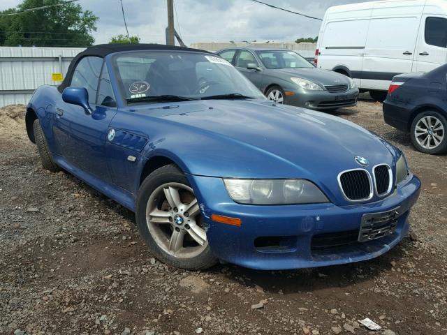 4USCH934XYLF87016 - 2000 BMW Z3 2.3 BLUE photo 1