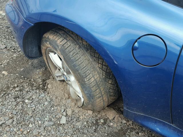 4USCH934XYLF87016 - 2000 BMW Z3 2.3 BLUE photo 9