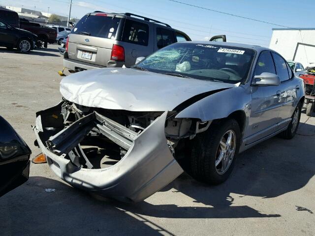 1G2WR5215YF133143 - 2000 PONTIAC GRAND PRIX Gümüş foto 2