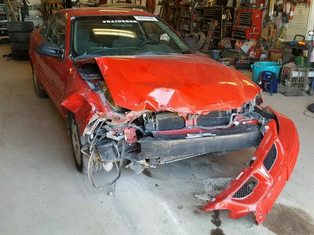 1G2NE12E7XM777742 - 1999 PONTIAC GRAND AM S RED photo 1