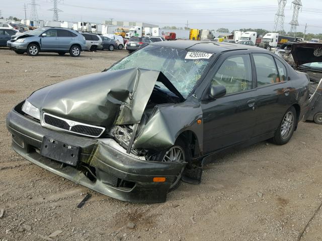 JNKCP11A3XT018490 - 1999 INFINITI G20 GREEN photo 2