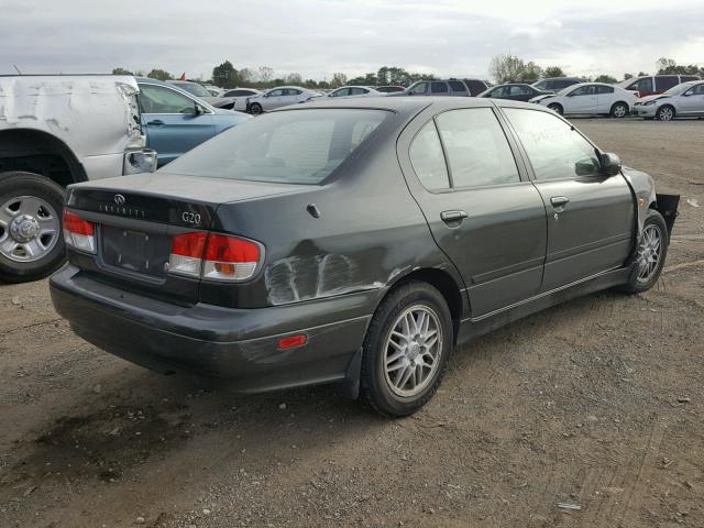 JNKCP11A3XT018490 - 1999 INFINITI G20 GREEN photo 4