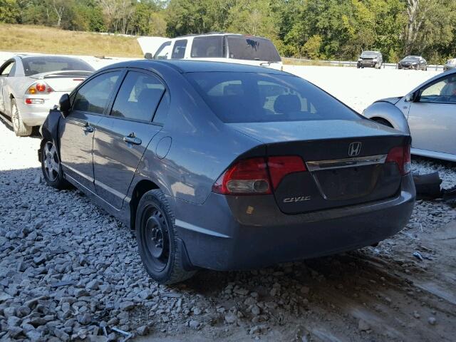 2HGFA1F53AH561873 - 2010 HONDA CIVIC GRAY photo 3