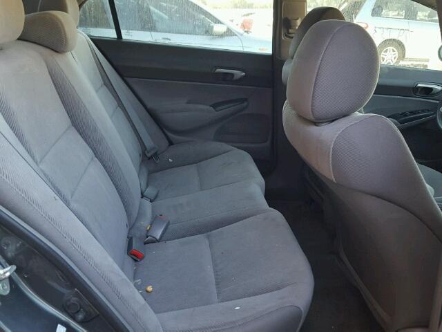 2HGFA1F53AH561873 - 2010 HONDA CIVIC GRAY photo 6