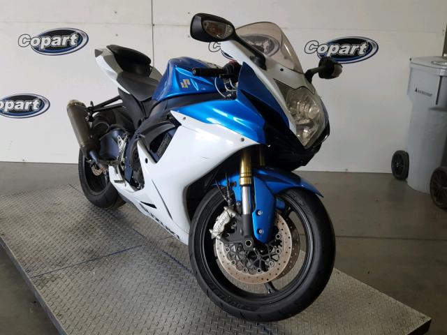 JS1GR7MA2B2102661 - 2011 SUZUKI GSX750 BLUE photo 1