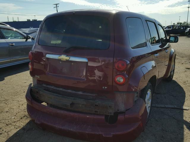 3GNDA23D76S637016 - 2006 CHEVROLET HHR LT MAROON photo 4