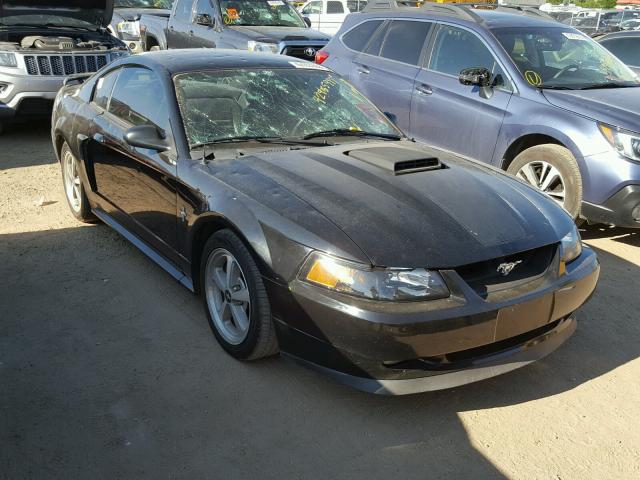 1FAFP42R63F434732 - 2003 FORD MUSTANG MA BLACK photo 1