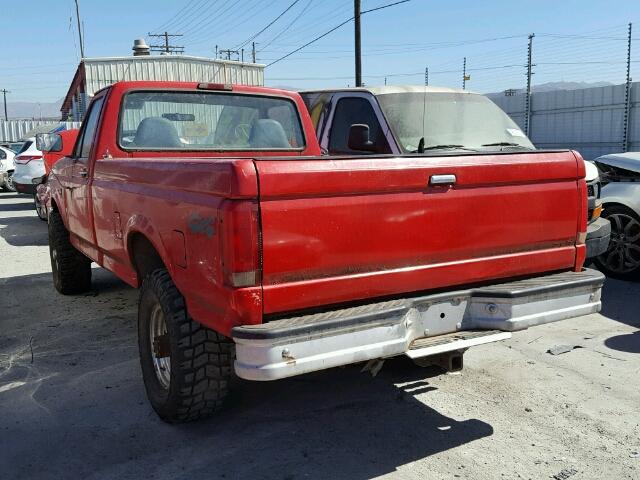 1FTHF26G2VEC04617 - 1997 FORD F250 RED photo 3