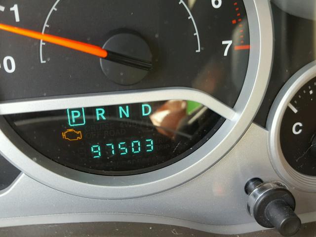 1J8GA59187L121526 - 2007 JEEP WRANGLER S 绿色 照片 8