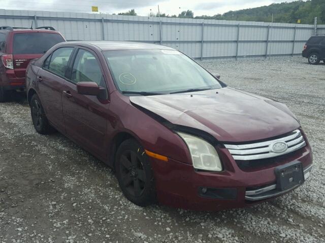 3FAFP07Z46R202087 - 2006 FORD FUSION SE MAROON photo 1