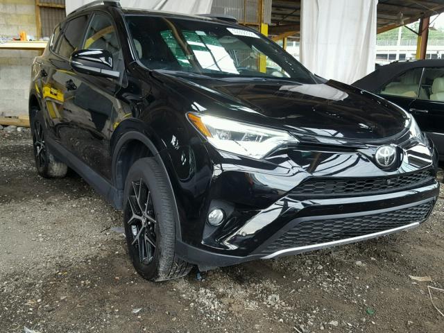 2T3NFREV3HW329828 - 2017 TOYOTA RAV4 SE BLACK photo 1