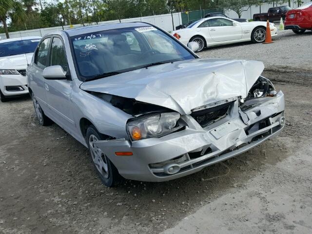 KMHDN46D56U357448 - 2006 HYUNDAI ELANTRA GL SILVER photo 1