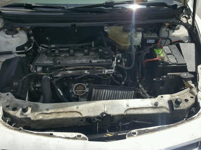 1G1ZA5E08A4101803 - 2010 CHEVROLET MALIBU LS WHITE photo 7