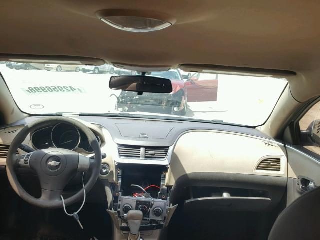 1G1ZA5E08A4101803 - 2010 CHEVROLET MALIBU LS WHITE photo 9