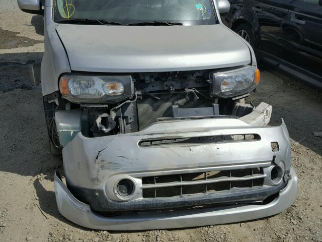 JN8AZ28R29T110847 - 2009 NISSAN CUBE SILVER photo 9