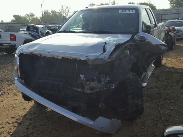 1FTFX1ET0BFA85890 - 2011 FORD F150 SILVER photo 2