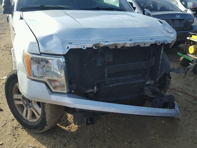 1FTFX1ET0BFA85890 - 2011 FORD F150 SILVER photo 9