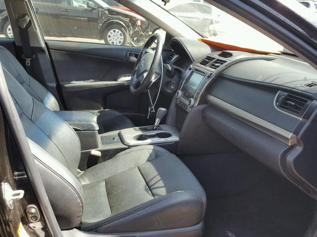 4T1BF1FK6CU014998 - 2012 TOYOTA CAMRY BASE BLACK photo 5