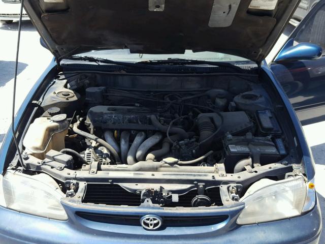 1NXBR18E9WZ089178 - 1998 TOYOTA COROLLA VE BLUE photo 7