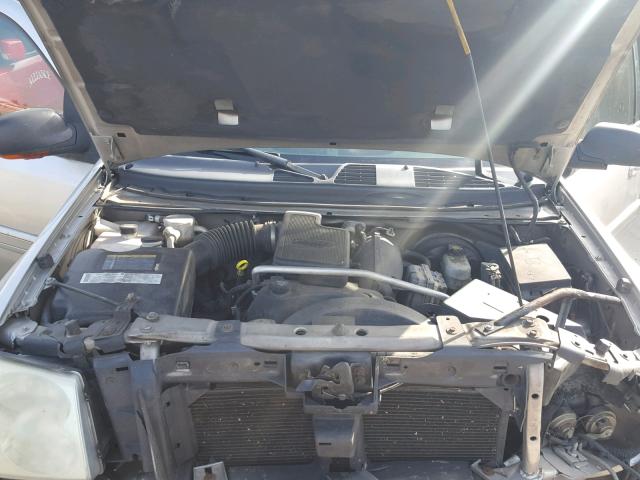 1GKES16S346234798 - 2004 GMC ENVOY XL SILVER photo 7