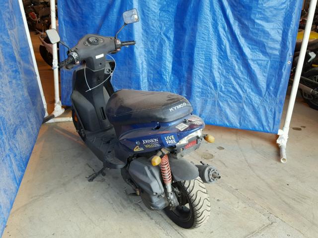 LC2U6G103DC000843 - 2013 KYMCO USA INC AGILITY 12 BLUE photo 3