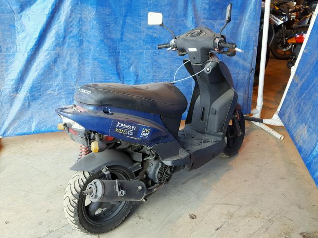 LC2U6G103DC000843 - 2013 KYMCO USA INC AGILITY 12 BLUE photo 9