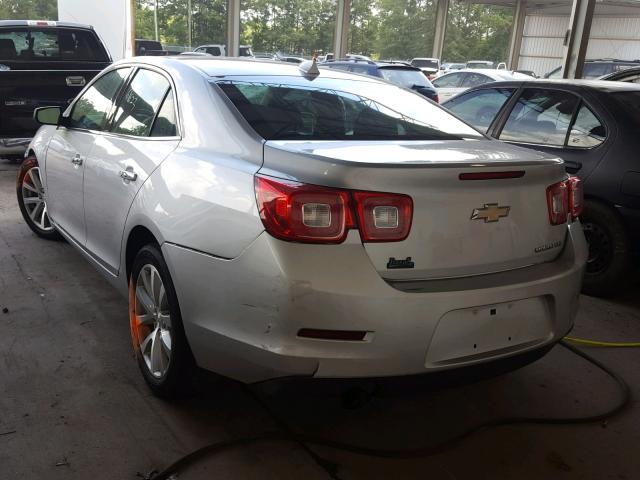1G11H5SA0DF304019 - 2013 CHEVROLET MALIBU LTZ 银色 照片 3