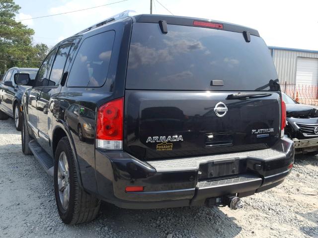 5N1BA0ND3AN605633 - 2010 NISSAN ARMADA SE BLACK photo 3