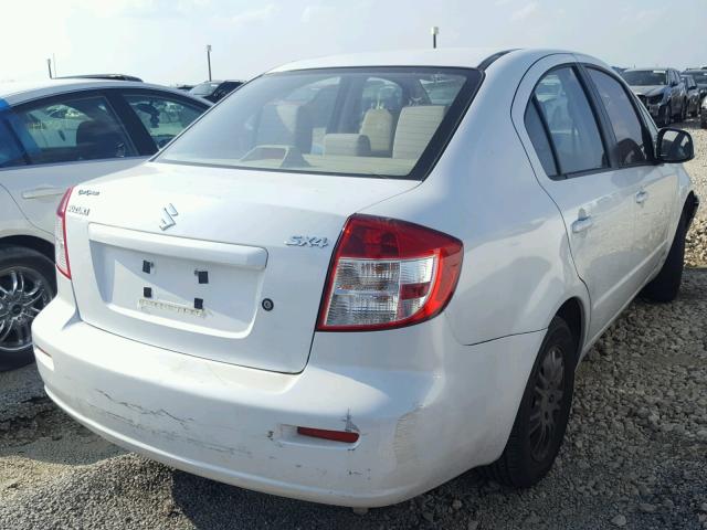 JS2YC5A39C6301809 - 2012 SUZUKI SX4 LE WHITE photo 4