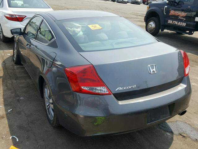 1HGCS1B37BA013301 - 2011 HONDA ACCORD LX- GRAY photo 3