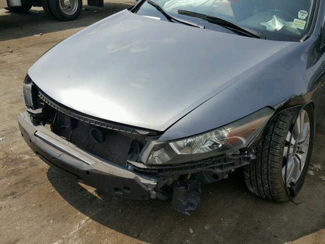 1HGCS1B37BA013301 - 2011 HONDA ACCORD LX- GRAY photo 9