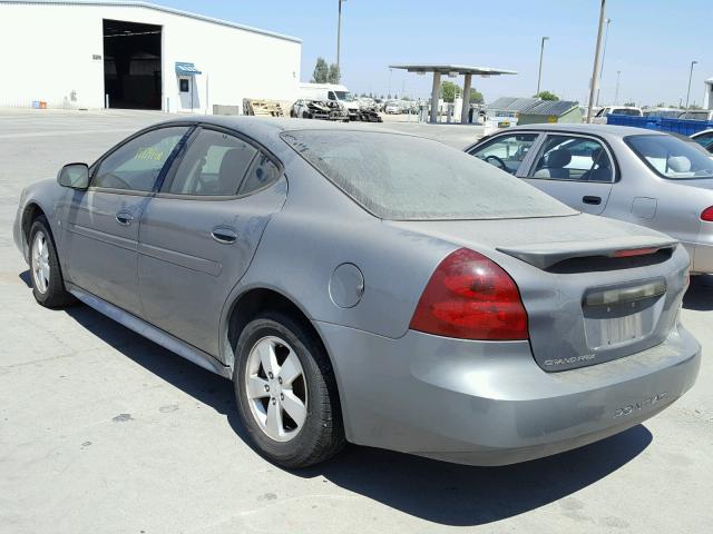 2G2WP552381130338 - 2008 PONTIAC GRAND PRIX Сірий фото 3