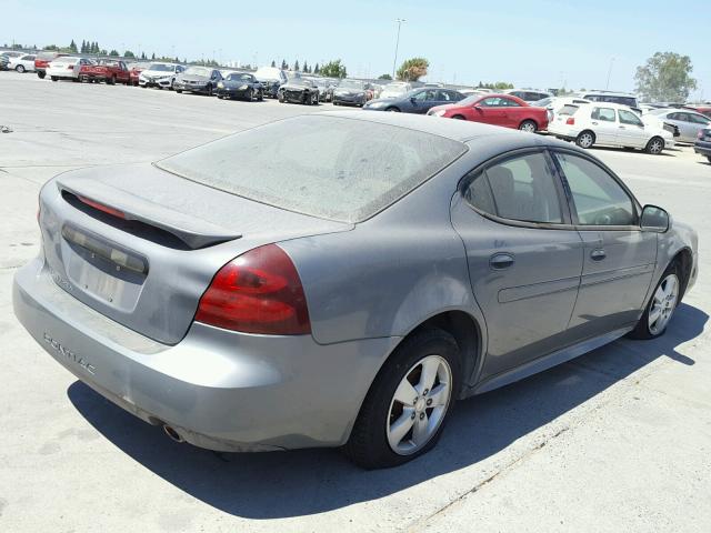 2G2WP552381130338 - 2008 PONTIAC GRAND PRIX Сірий фото 4