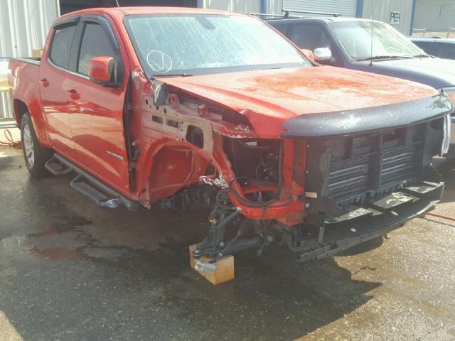 1GCGSCEN4H1149807 - 2017 CHEVROLET COLORADO L RED photo 1