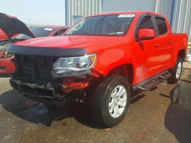 1GCGSCEN4H1149807 - 2017 CHEVROLET COLORADO L RED photo 2