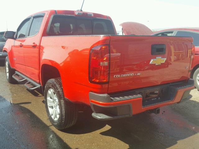 1GCGSCEN4H1149807 - 2017 CHEVROLET COLORADO L RED photo 3