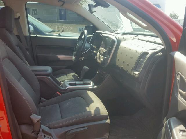 1GCGSCEN4H1149807 - 2017 CHEVROLET COLORADO L RED photo 5