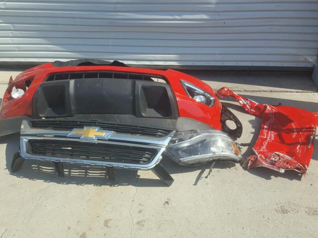 1GCGSCEN4H1149807 - 2017 CHEVROLET COLORADO L RED photo 9