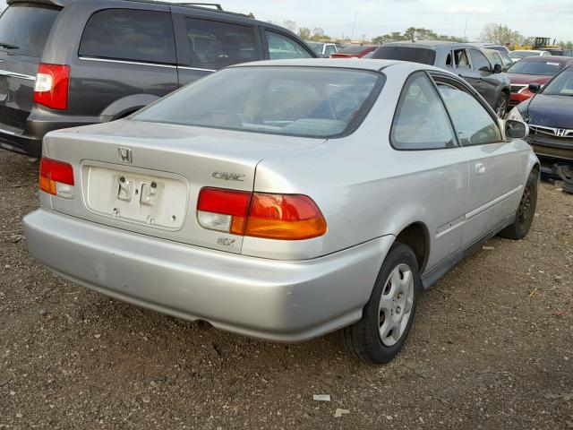 1HGEJ8241WL038637 - 1998 HONDA CIVIC EX SILVER photo 4