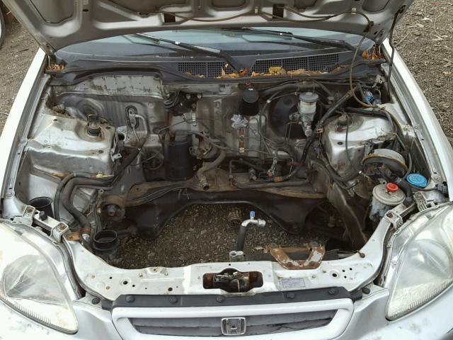 1HGEJ8241WL038637 - 1998 HONDA CIVIC EX SILVER photo 7