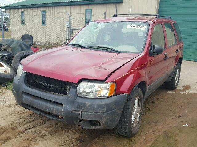 1FMYU92164KB88062 - 2004 FORD ESCAPE RED photo 2