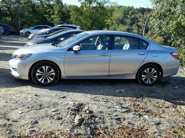 1HGCR2F31EA163999 - 2014 HONDA ACCORD SILVER photo 9