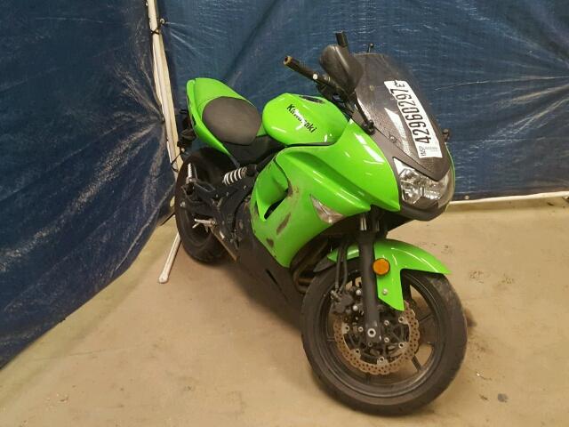 JKAEXEA168A036281 - 2008 KAWASAKI EX650 A Yaşıl foto 1