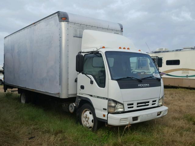 4KLC4B1U66J805034 - 2006 ISUZU NPR WHITE photo 1