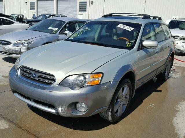 4S4BP86C154350673 - 2005 SUBARU LEGACY TWO TONE photo 2