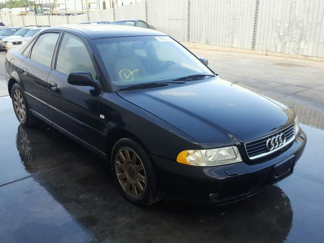 WAUDC28D0YA026824 - 2000 AUDI A4 1.8T QU BLACK photo 1