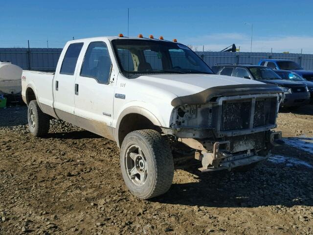 1FTWW31P66ED77188 - 2006 FORD F350 SRW S WHITE photo 1