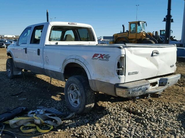 1FTWW31P66ED77188 - 2006 FORD F350 SRW S WHITE photo 3