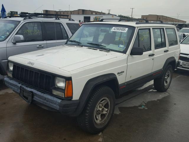 1J4FT68S2TL329287 - 1996 JEEP CHEROKEE S WHITE photo 2